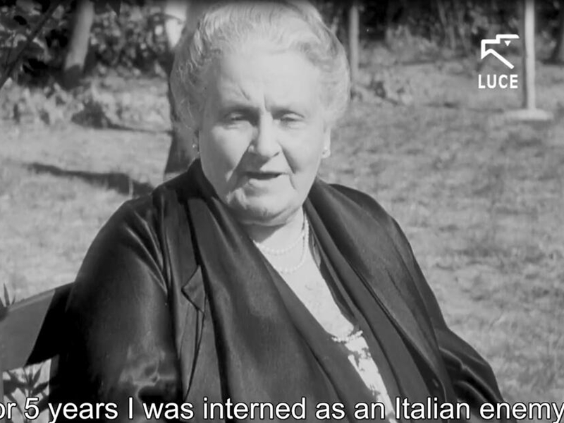 Maria Montessori Interview
